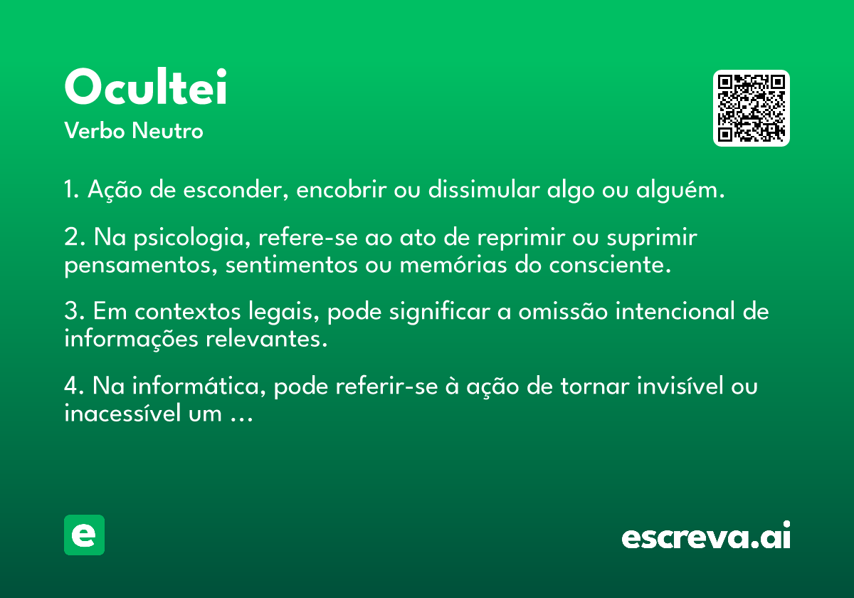 ocultei