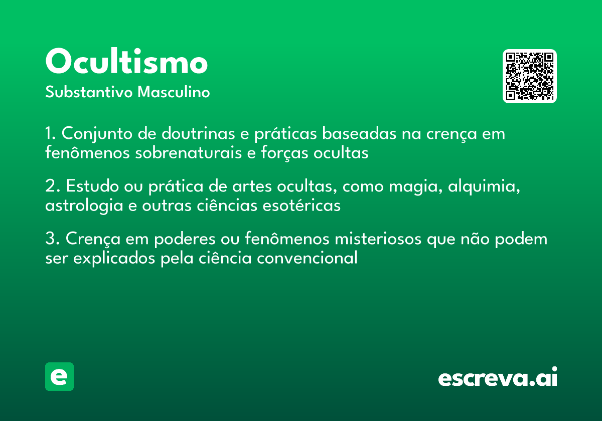 ocultismo