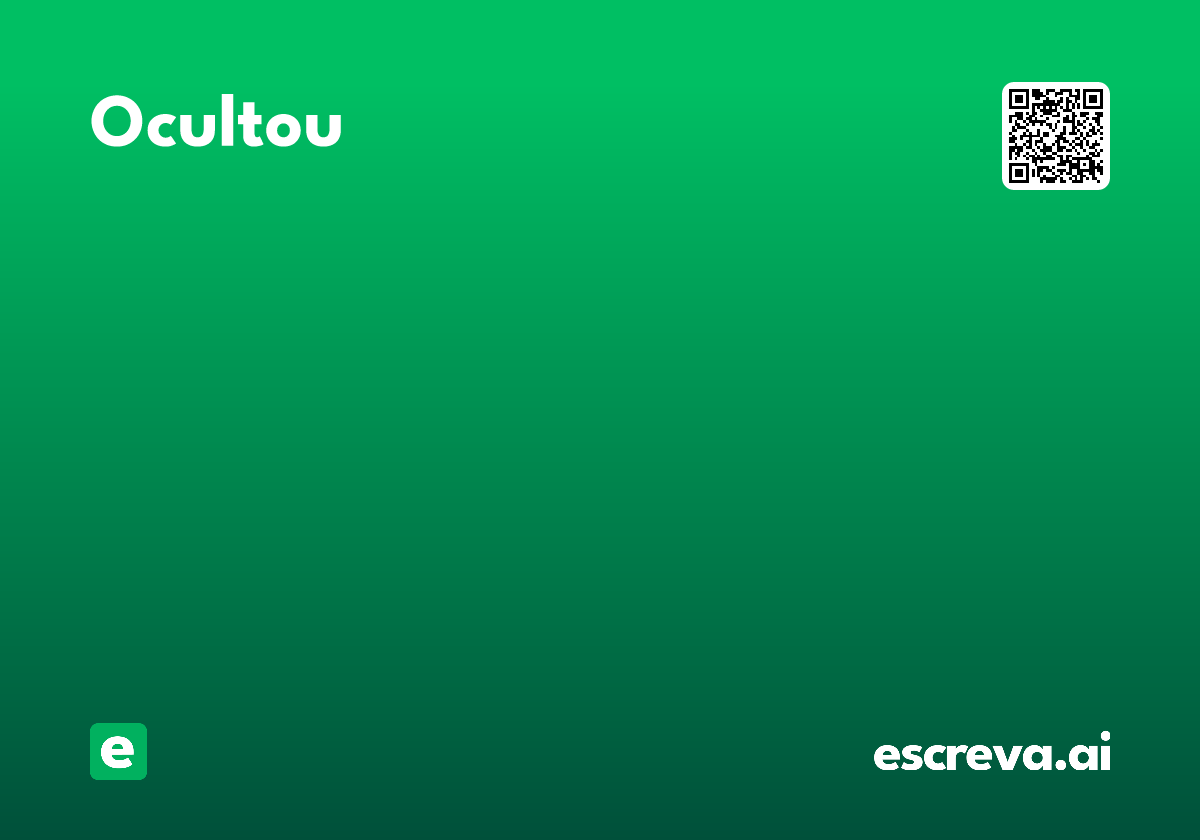 ocultou