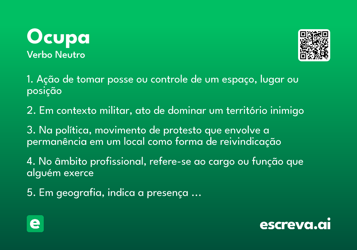 ocupa