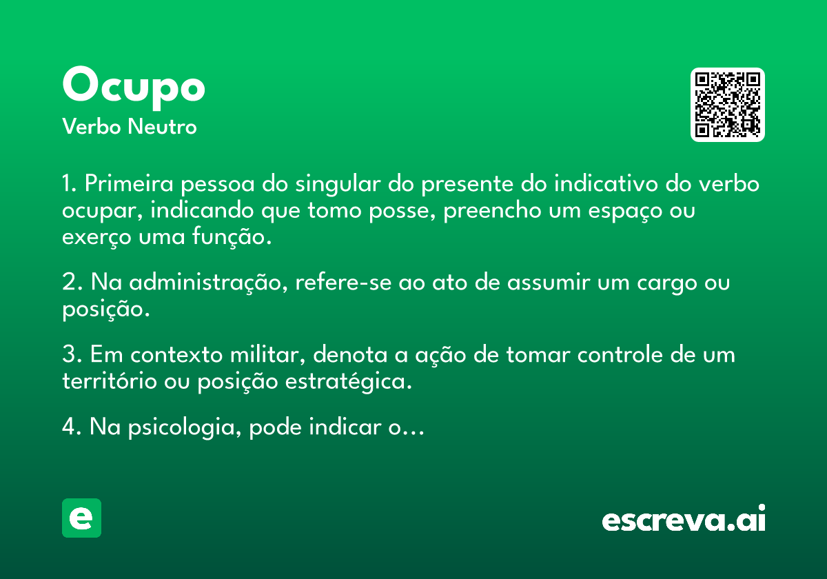 ocupo