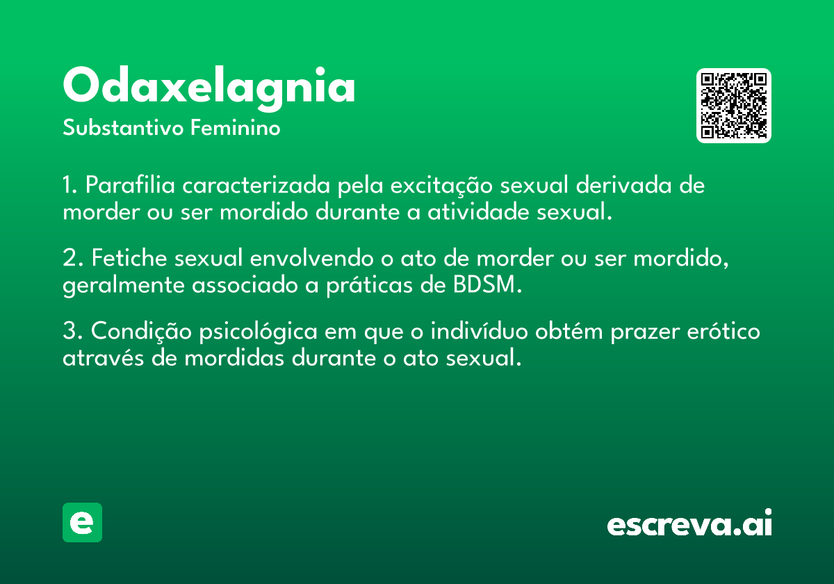 odaxelagnia