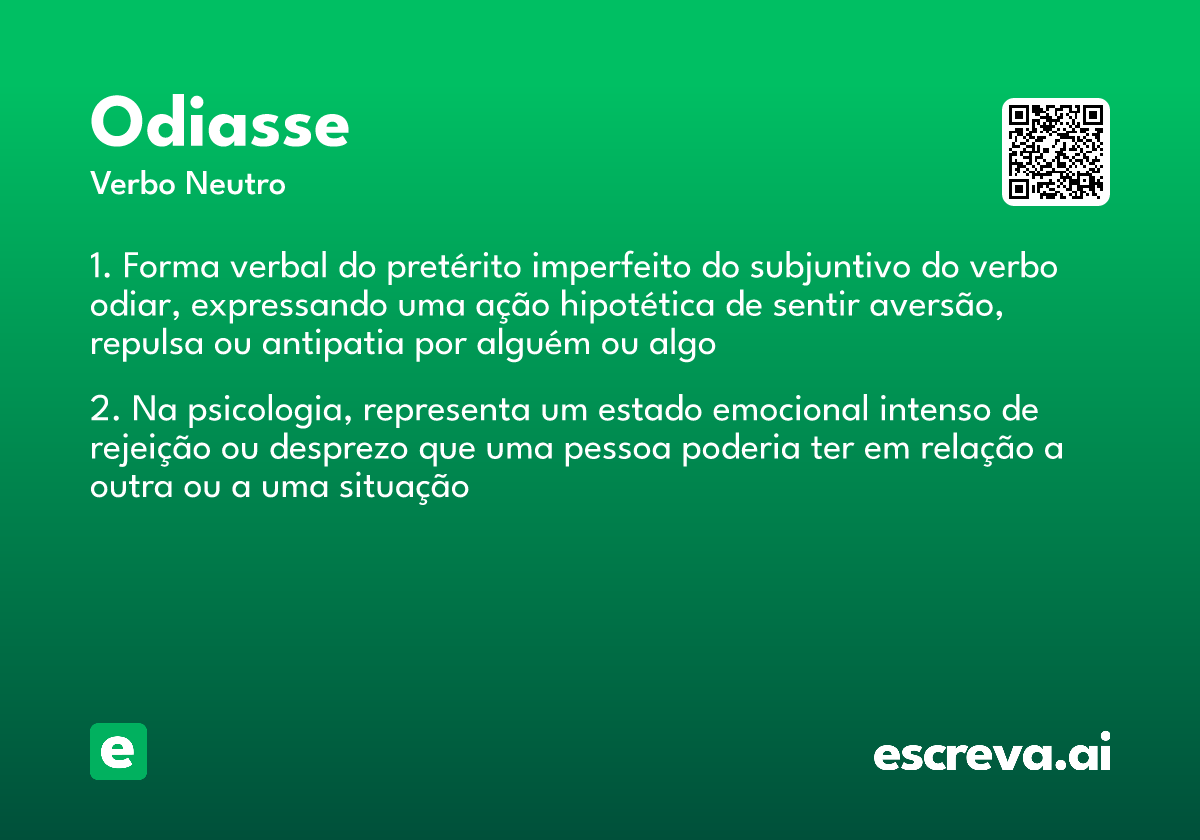 odiasse