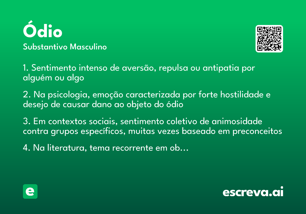 ódio