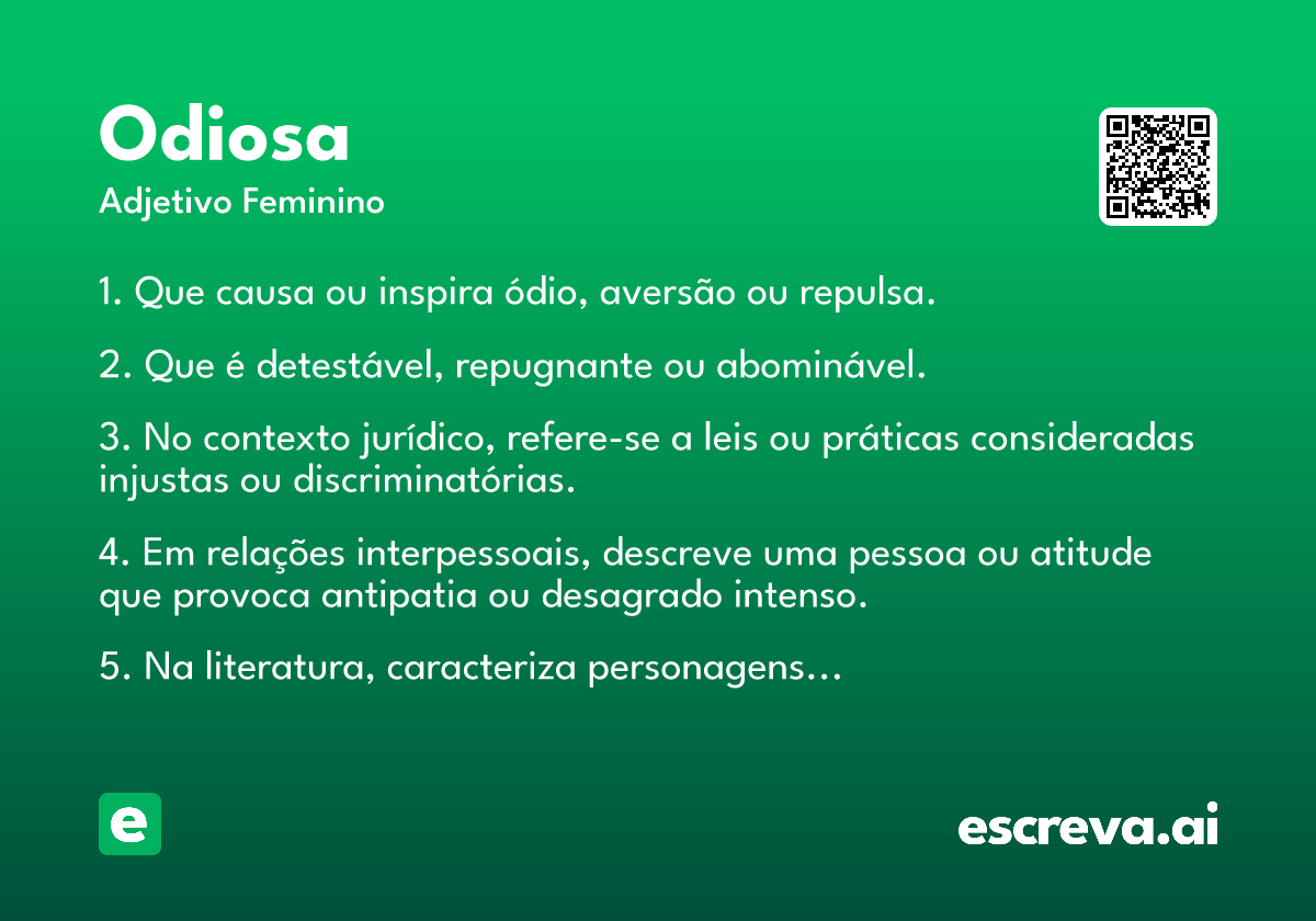 odiosa