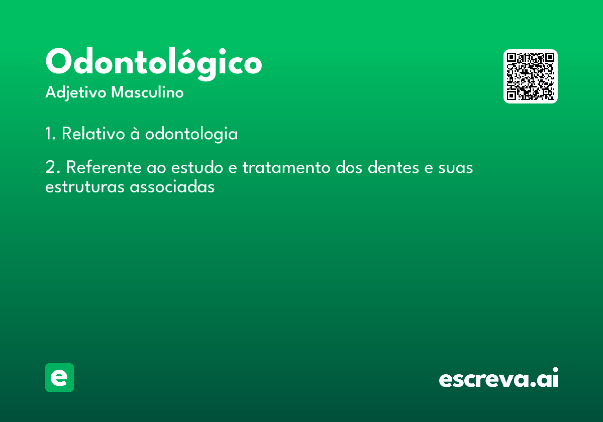 odontológico