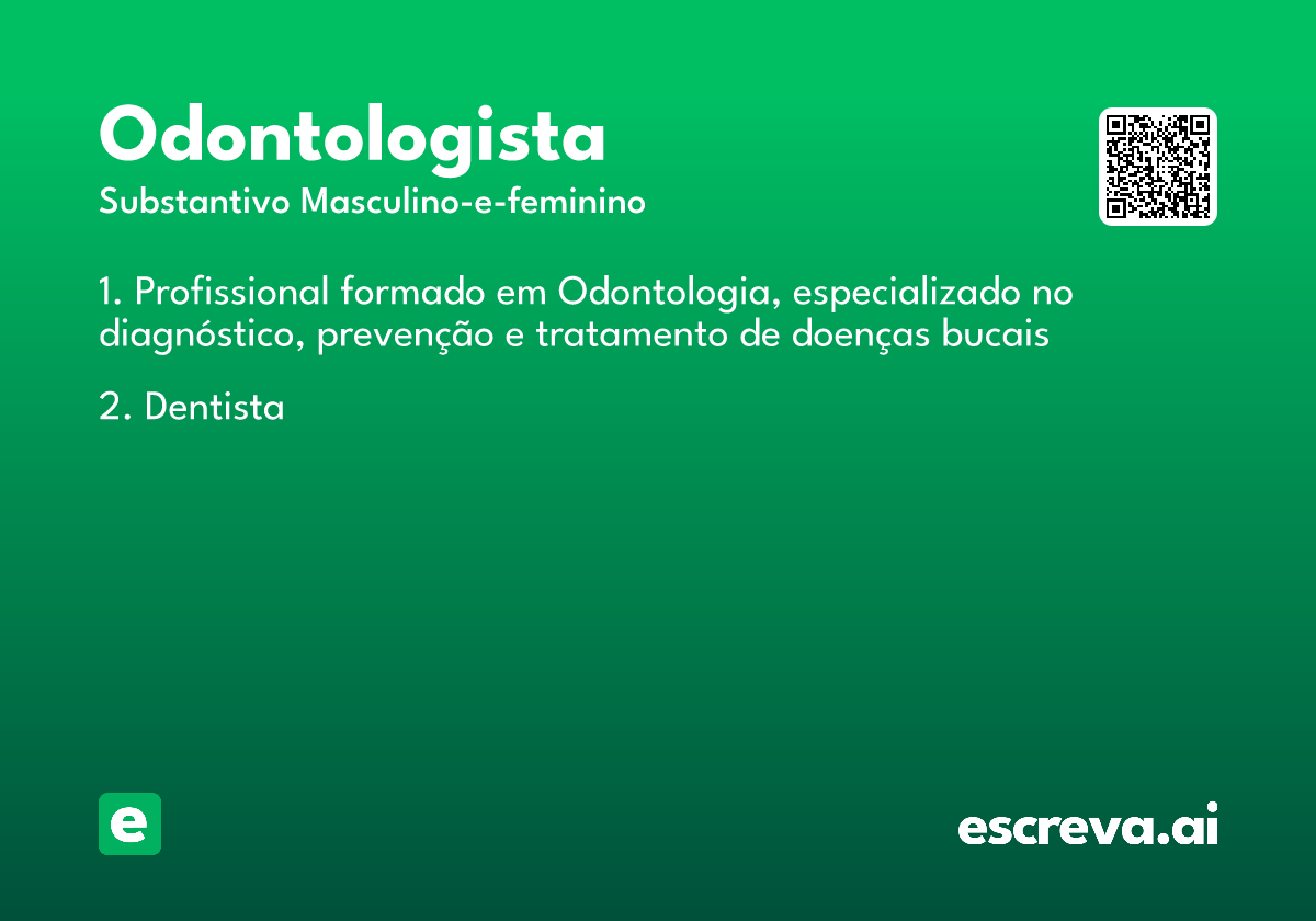 odontologista
