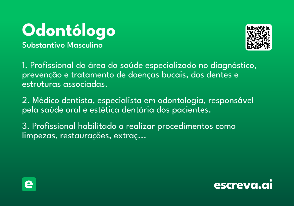 odontólogo