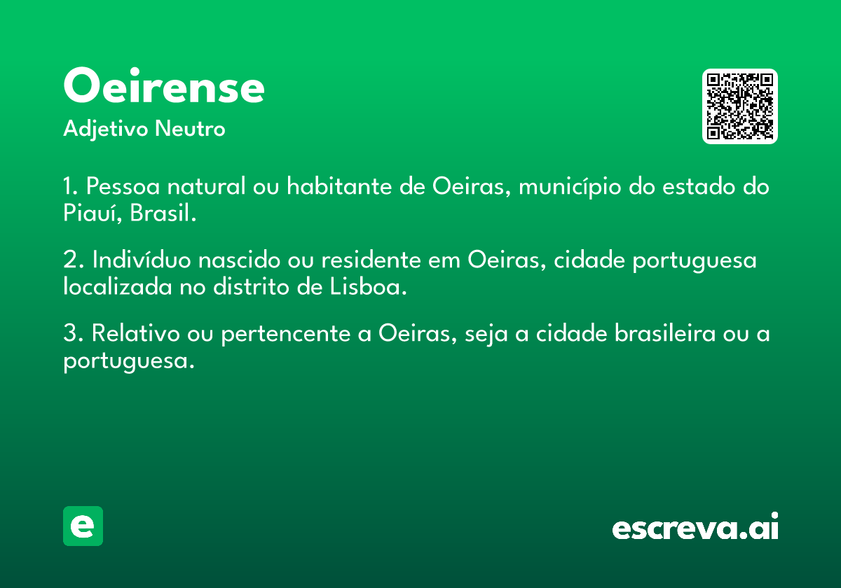 oeirense