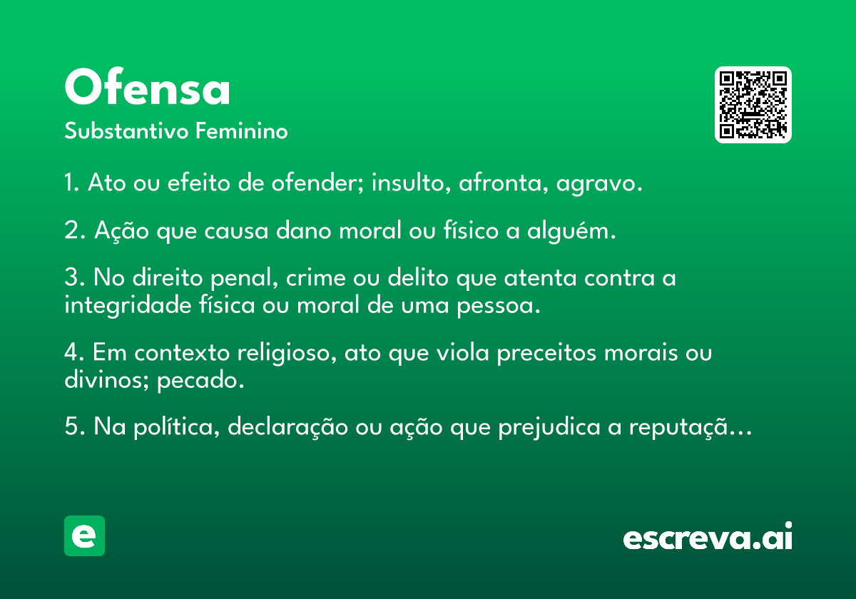 ofensa