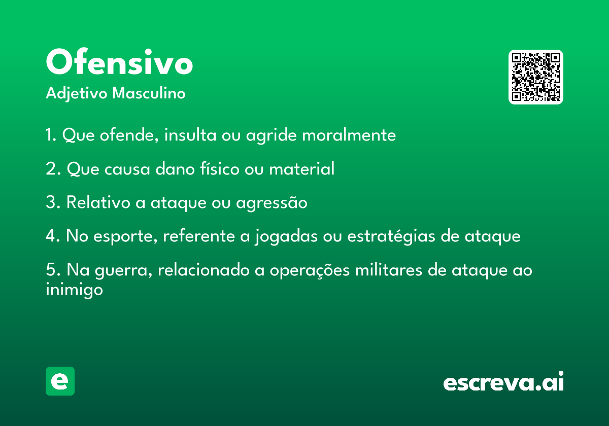 ofensivo