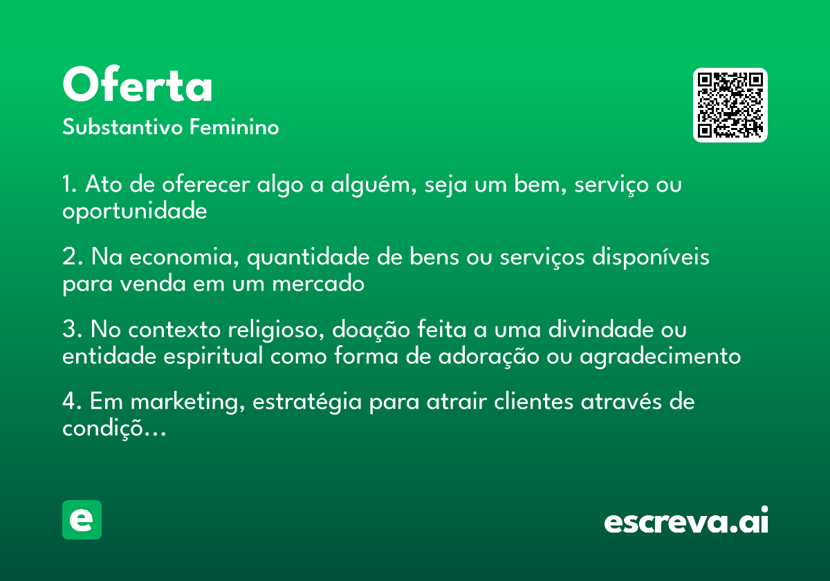 oferta