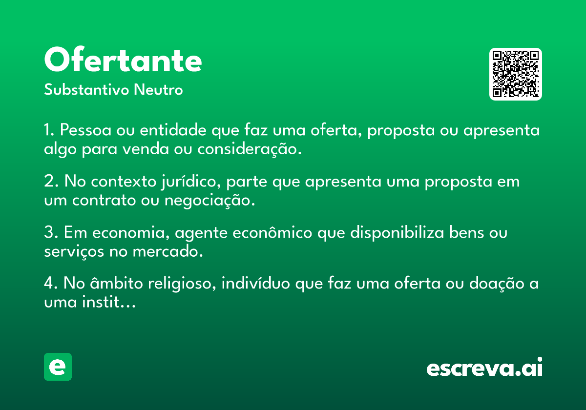 ofertante
