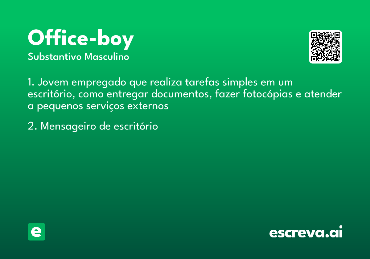 office-boy
