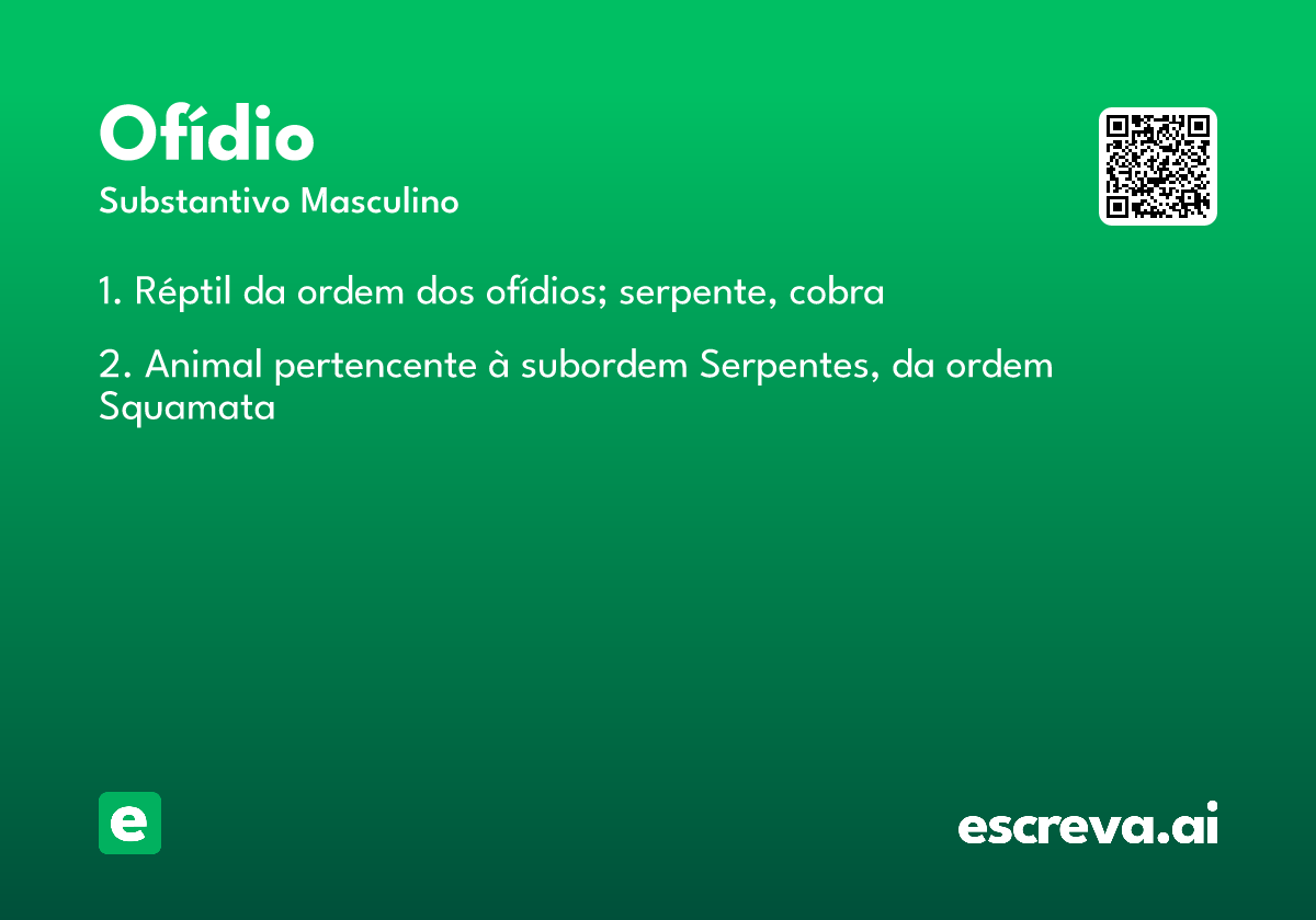ofídio