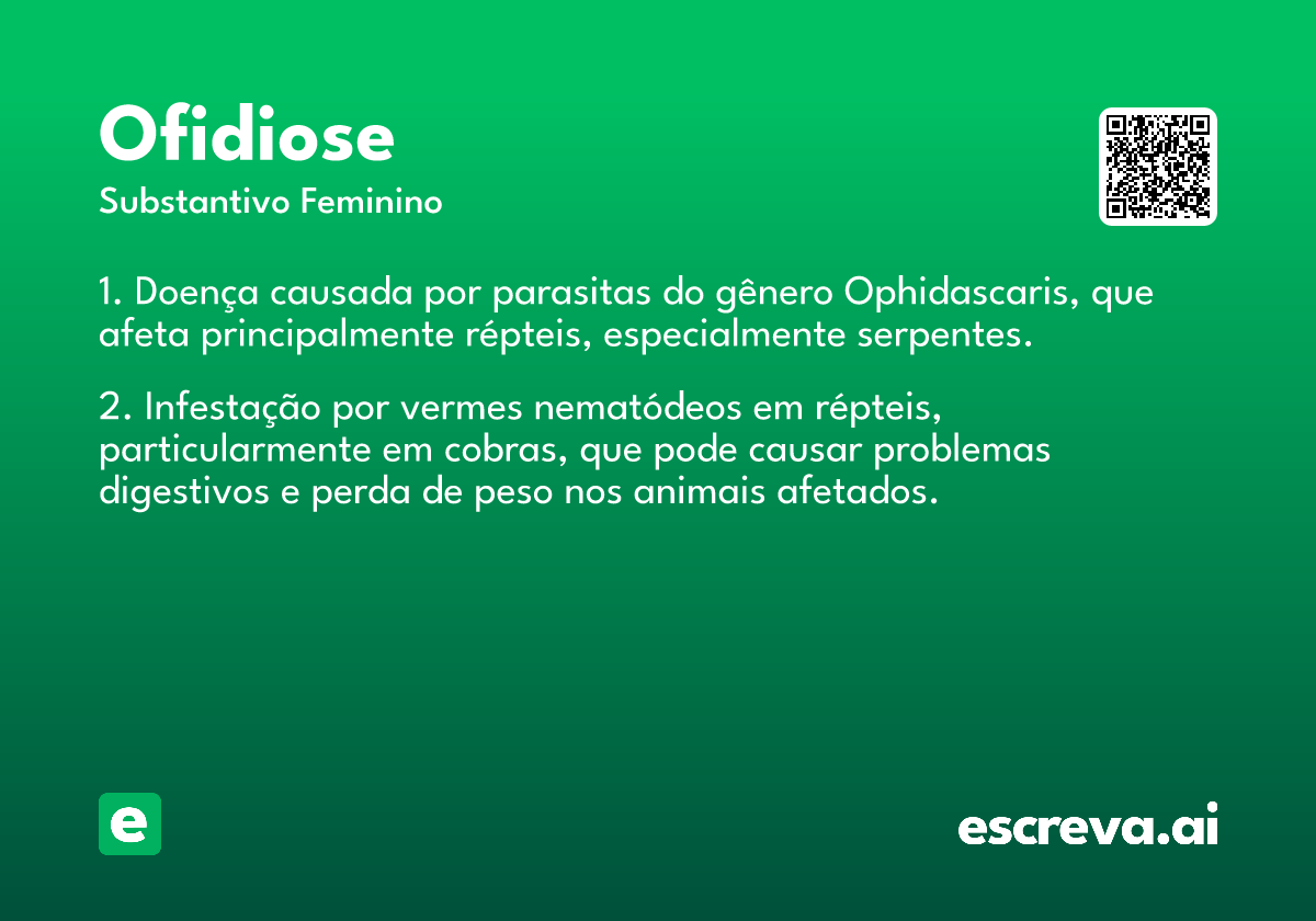 ofidiose