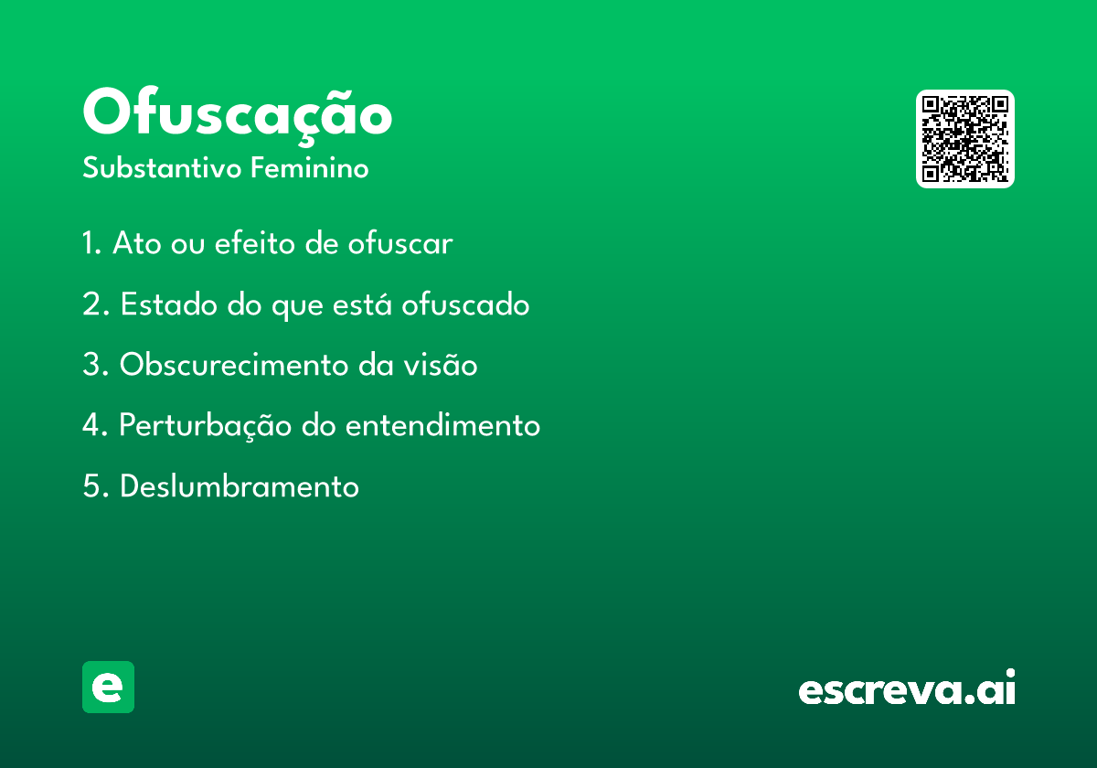 ofuscação