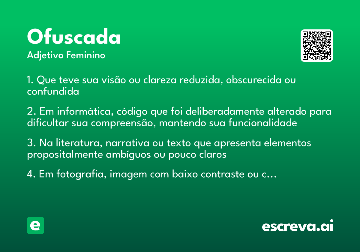 ofuscada