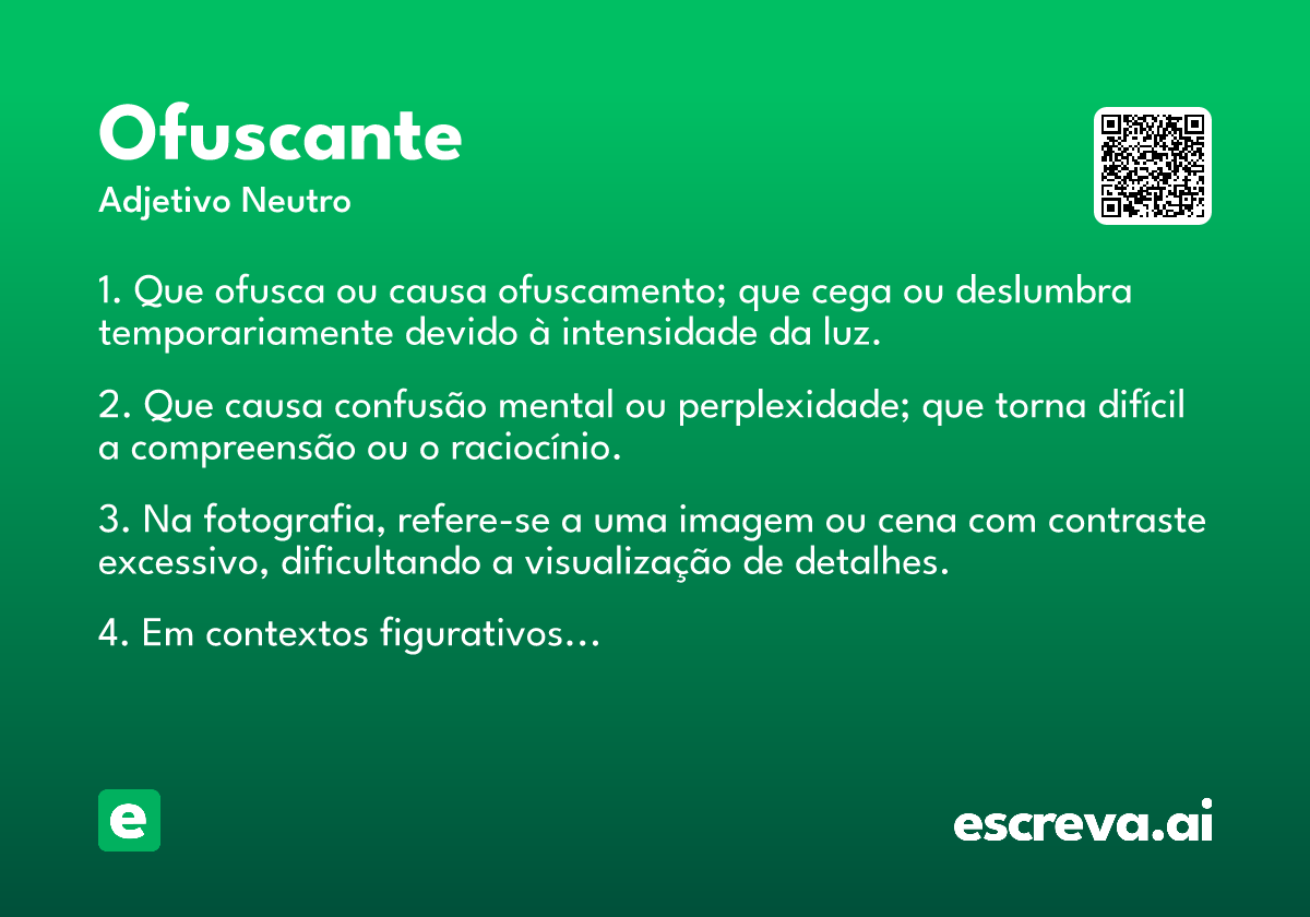 ofuscante