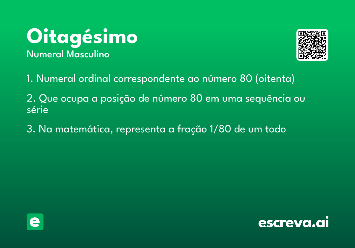 oitagésimo
