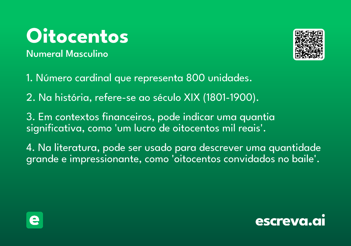 oitocentos