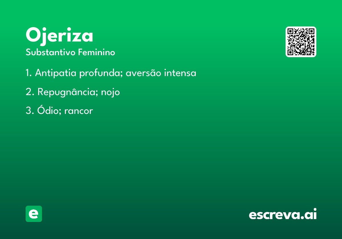ojeriza