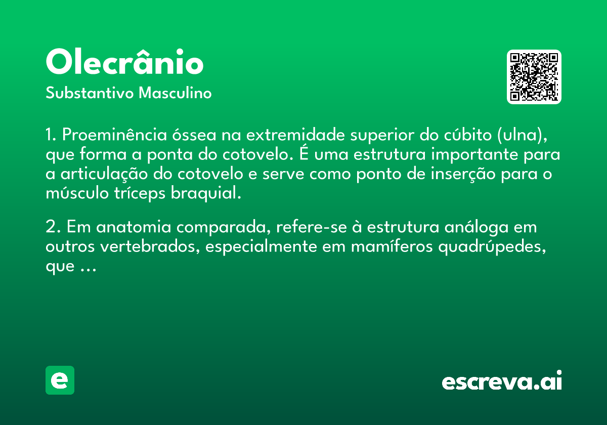 olecrânio