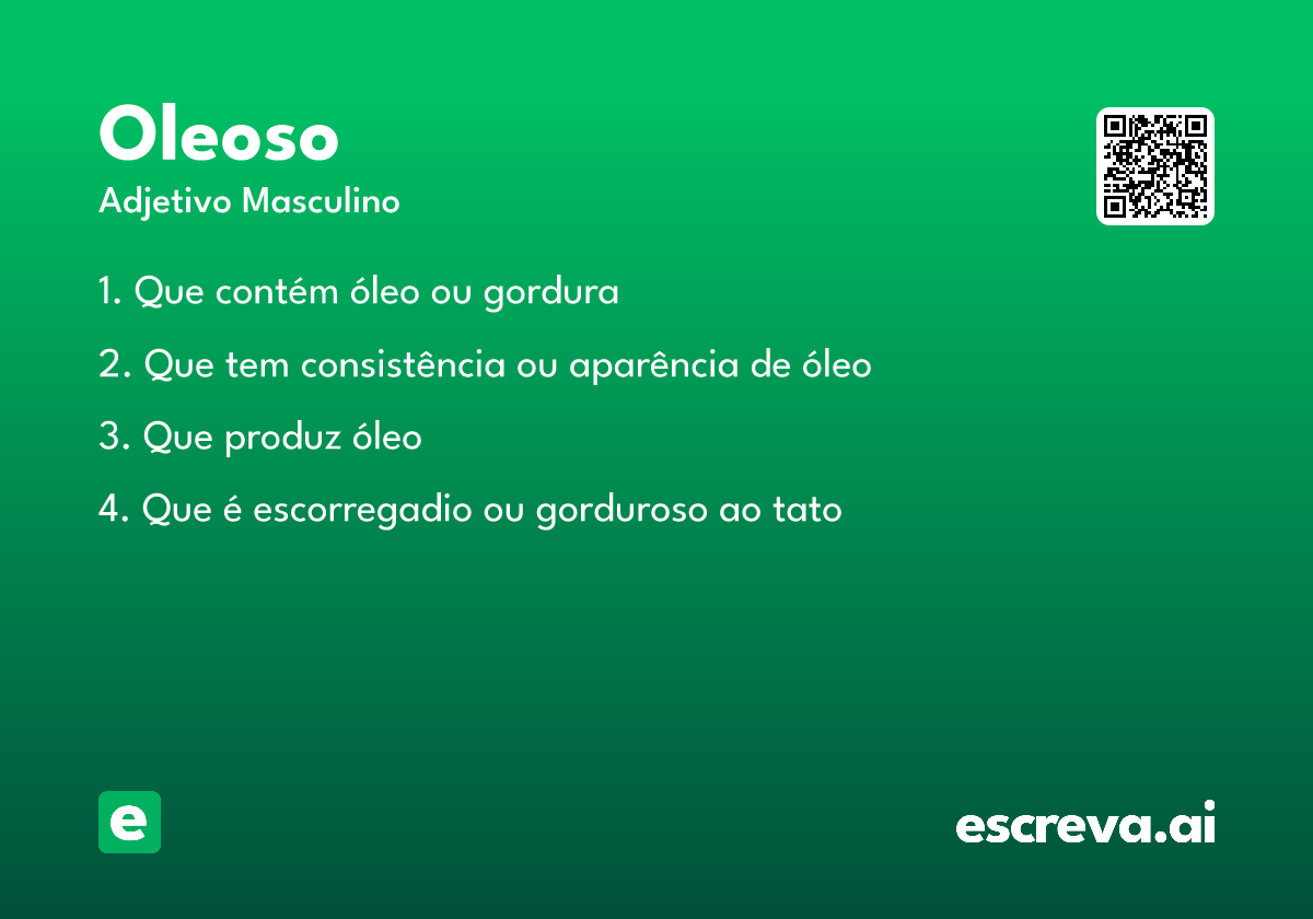 oleoso