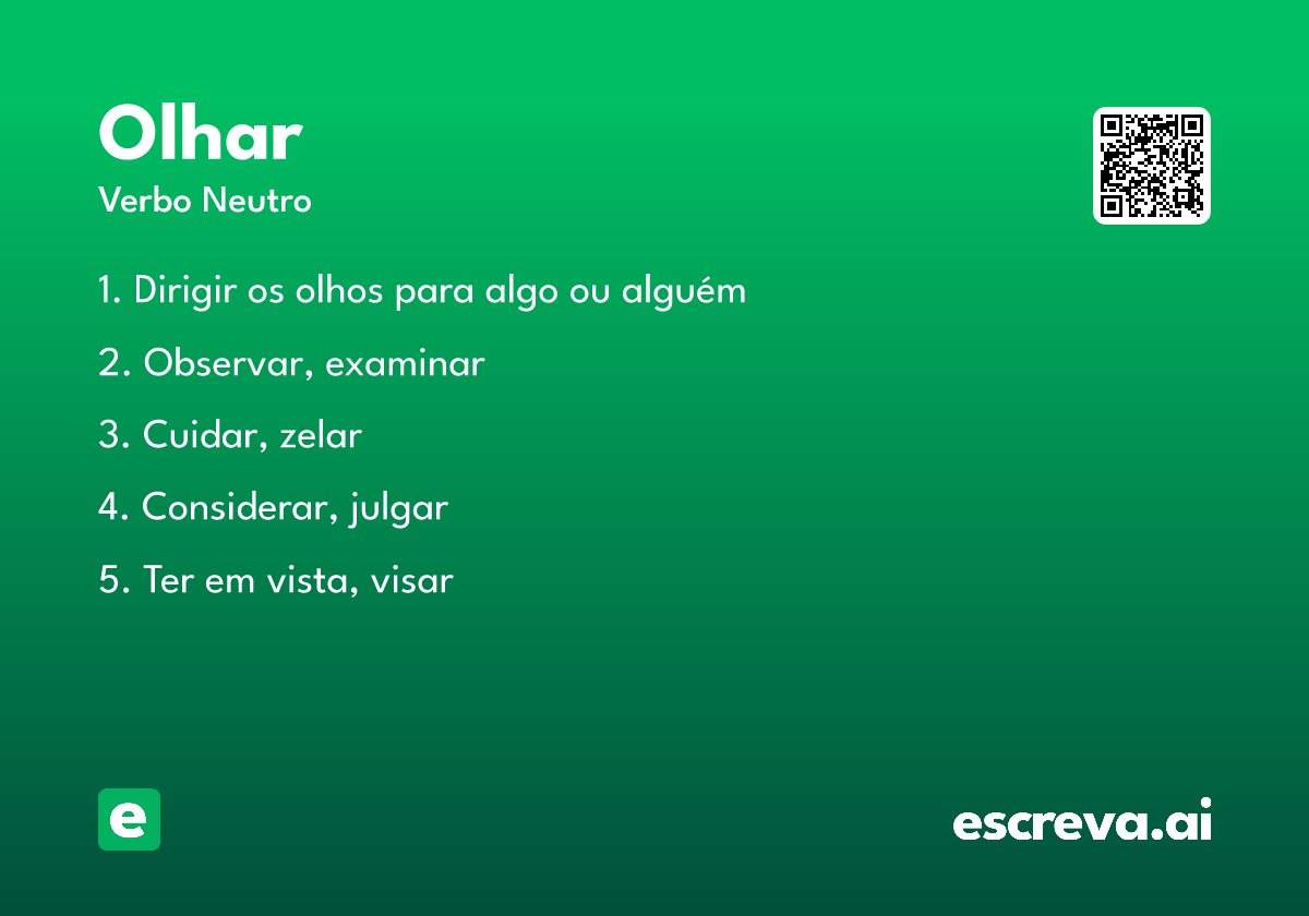 olhar
