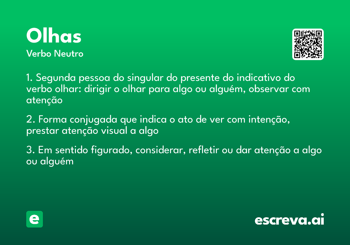 olhas