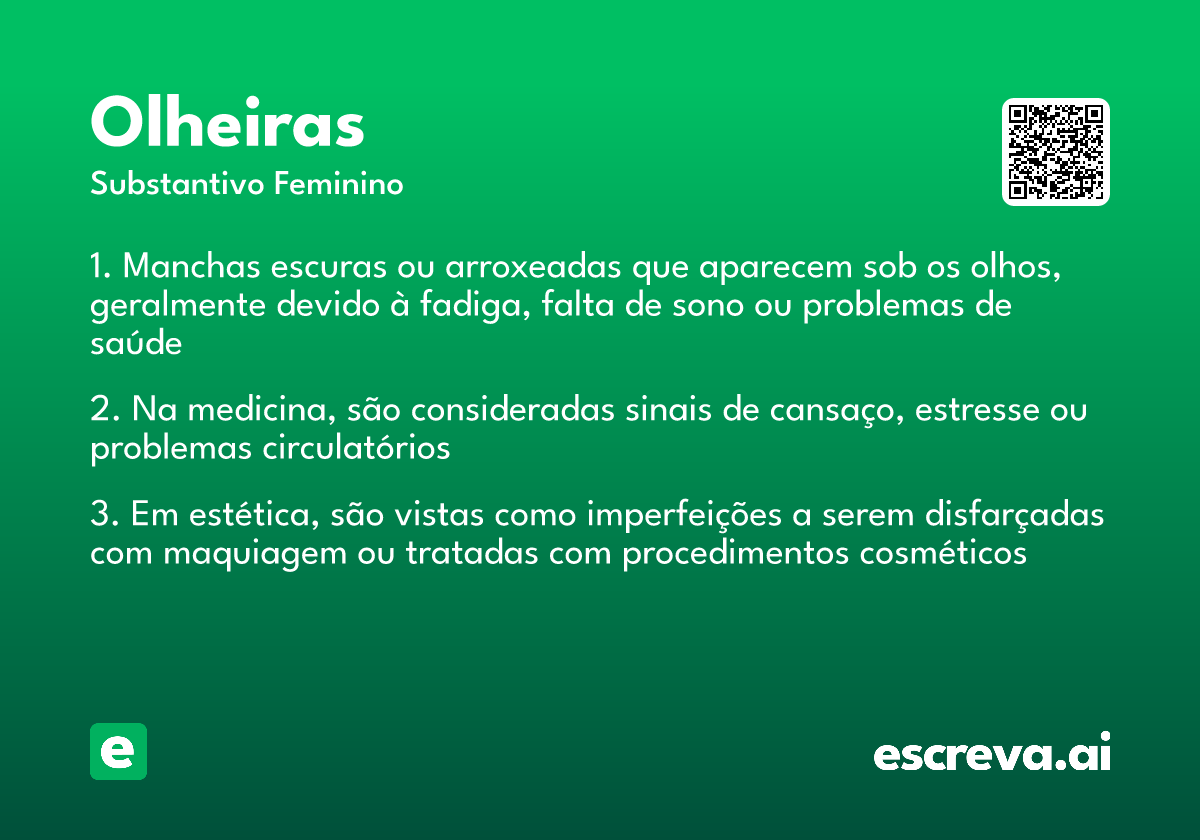 olheiras