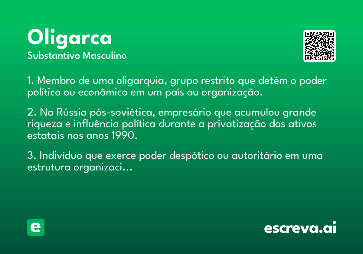 oligarca
