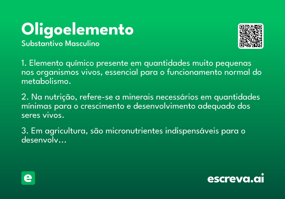 oligoelemento