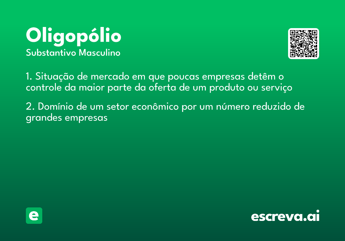 oligopólio
