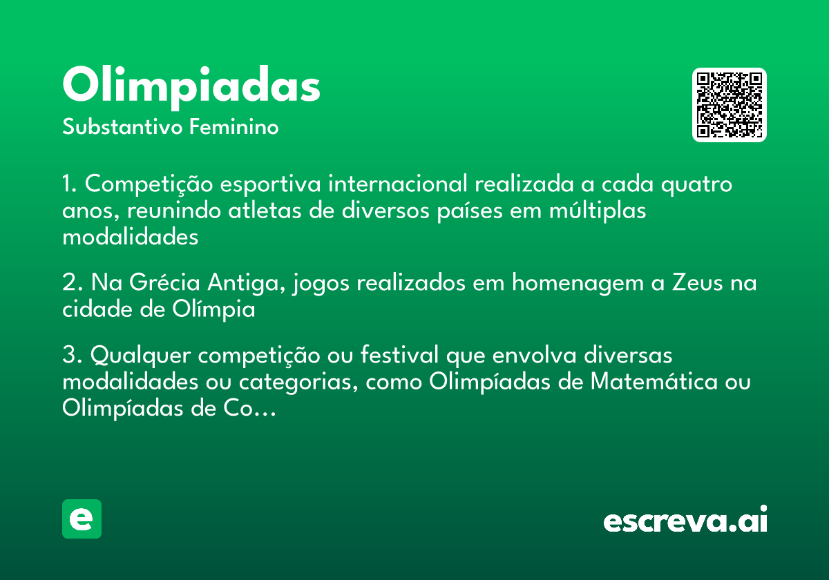 olimpiadas