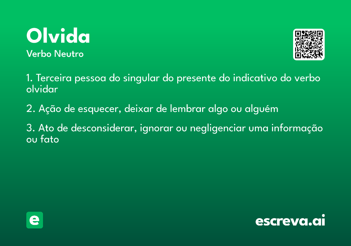 olvida