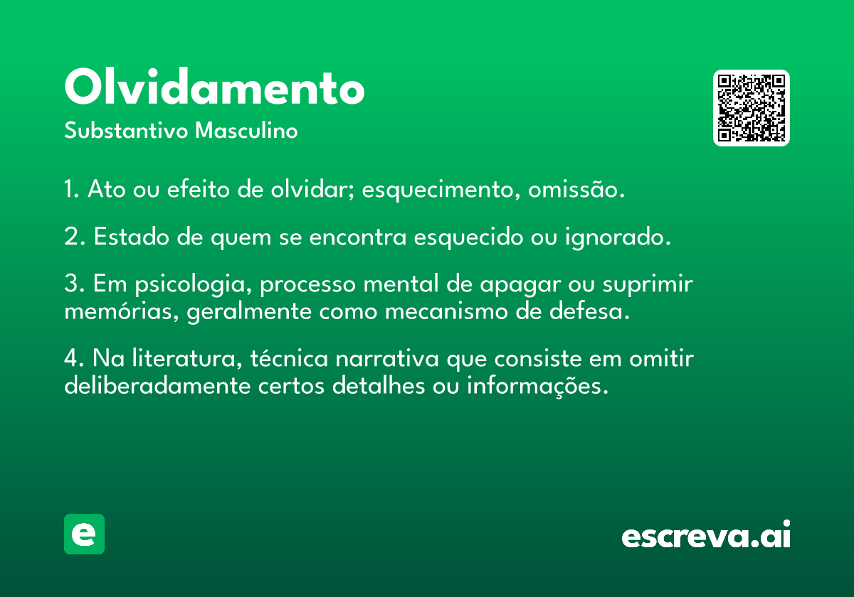 olvidamento