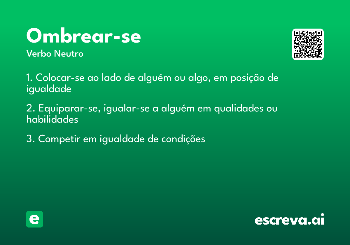 ombrear-se