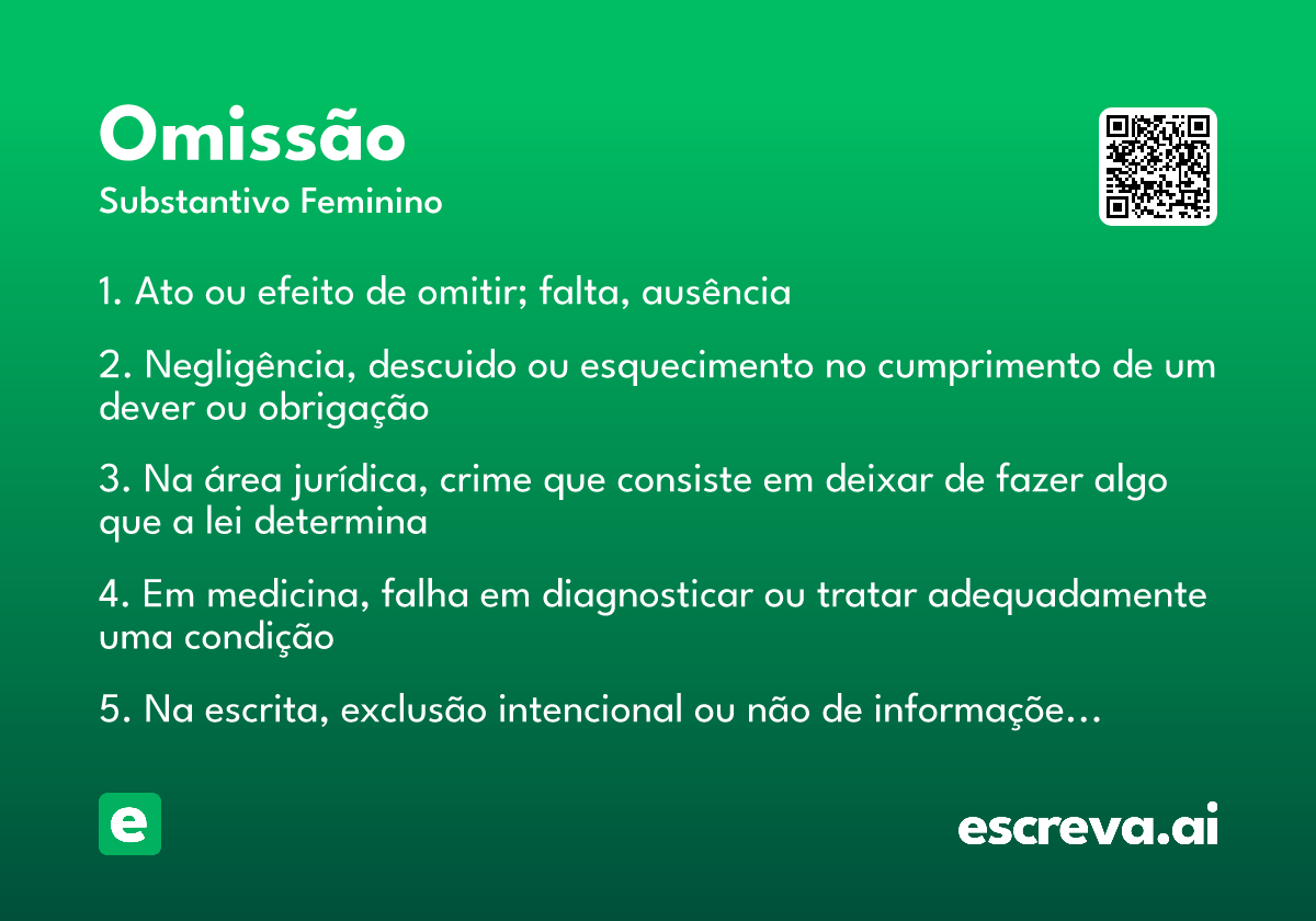 omissão