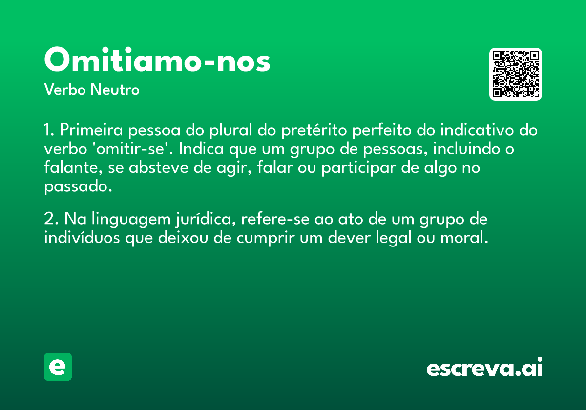 omitiamo-nos