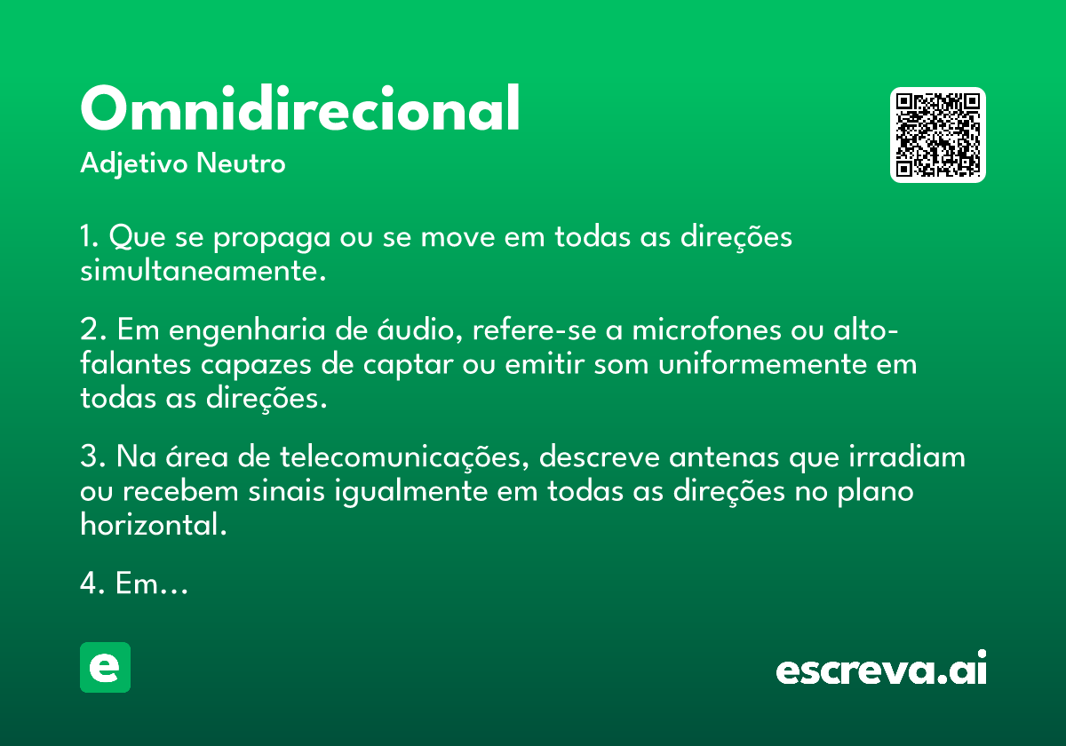 omnidirecional