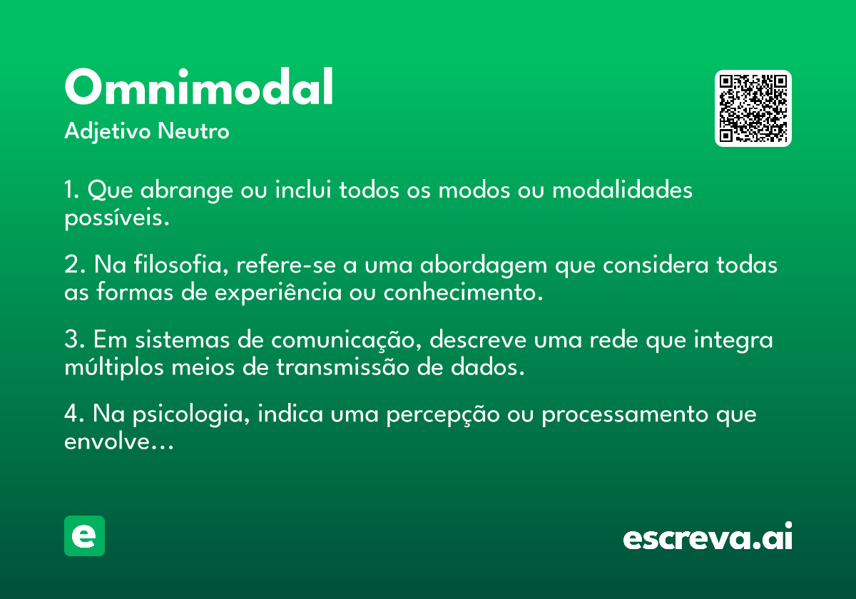 omnimodal