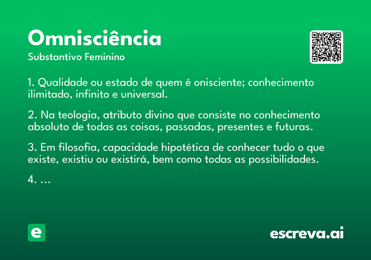 omnisciência