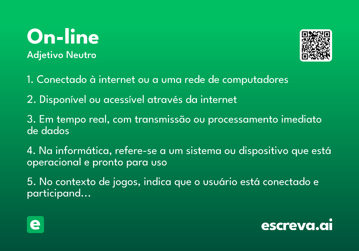 on-line