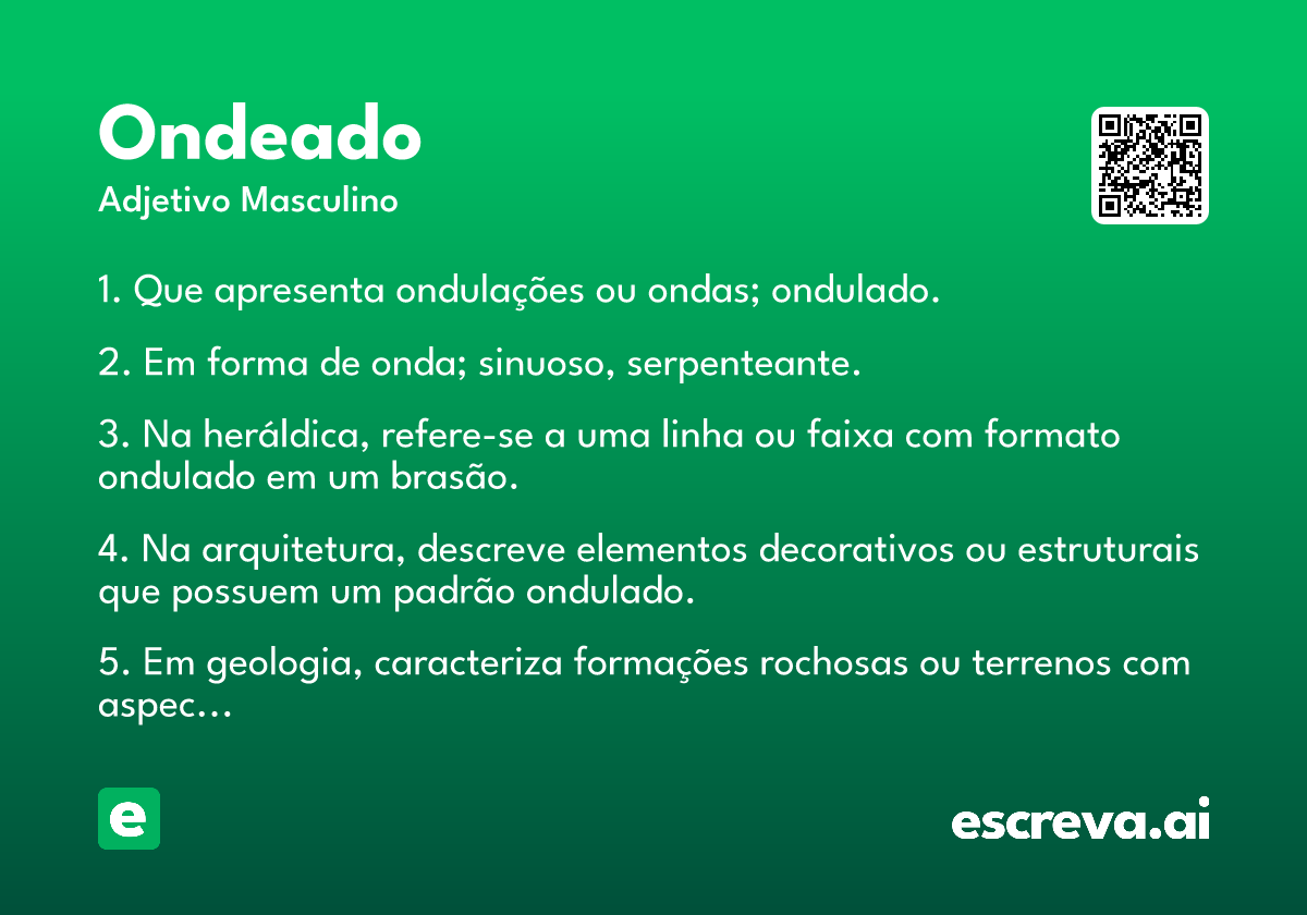 ondeado