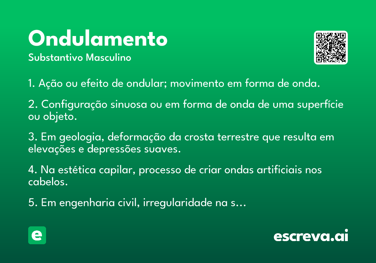 ondulamento