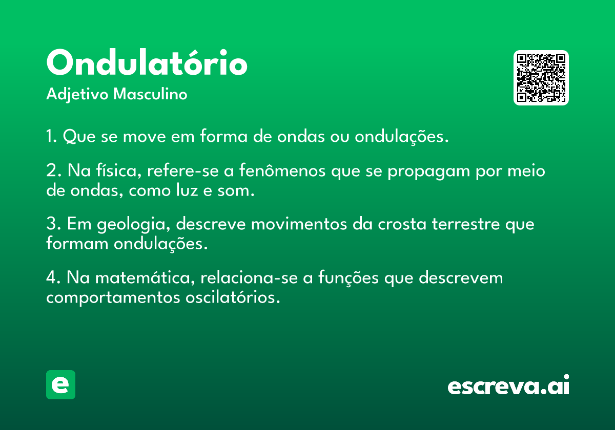 ondulatório