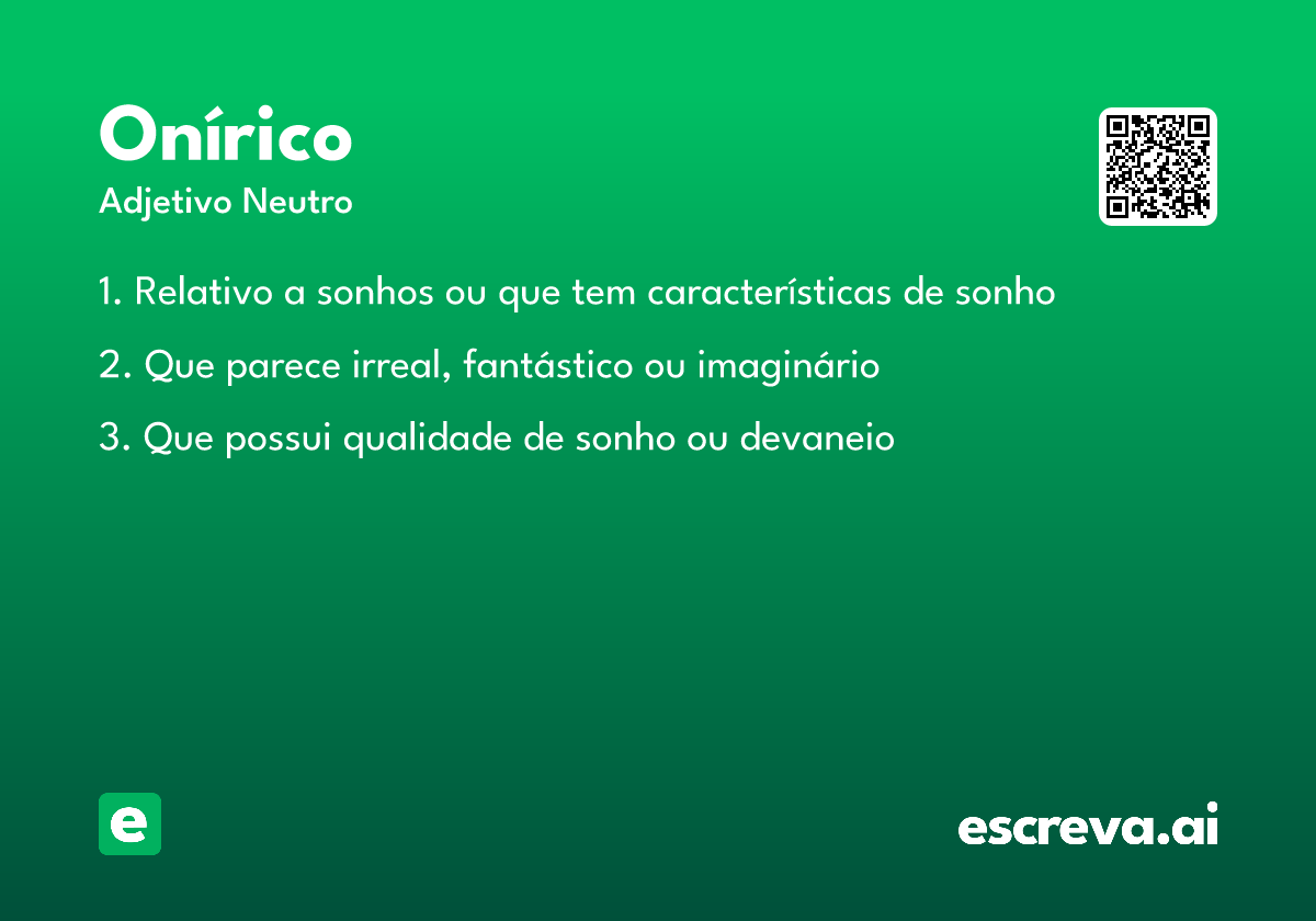 onírico