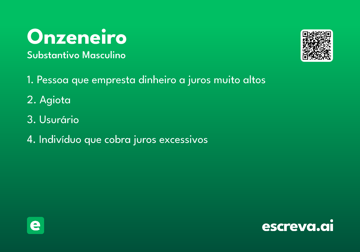 onzeneiro