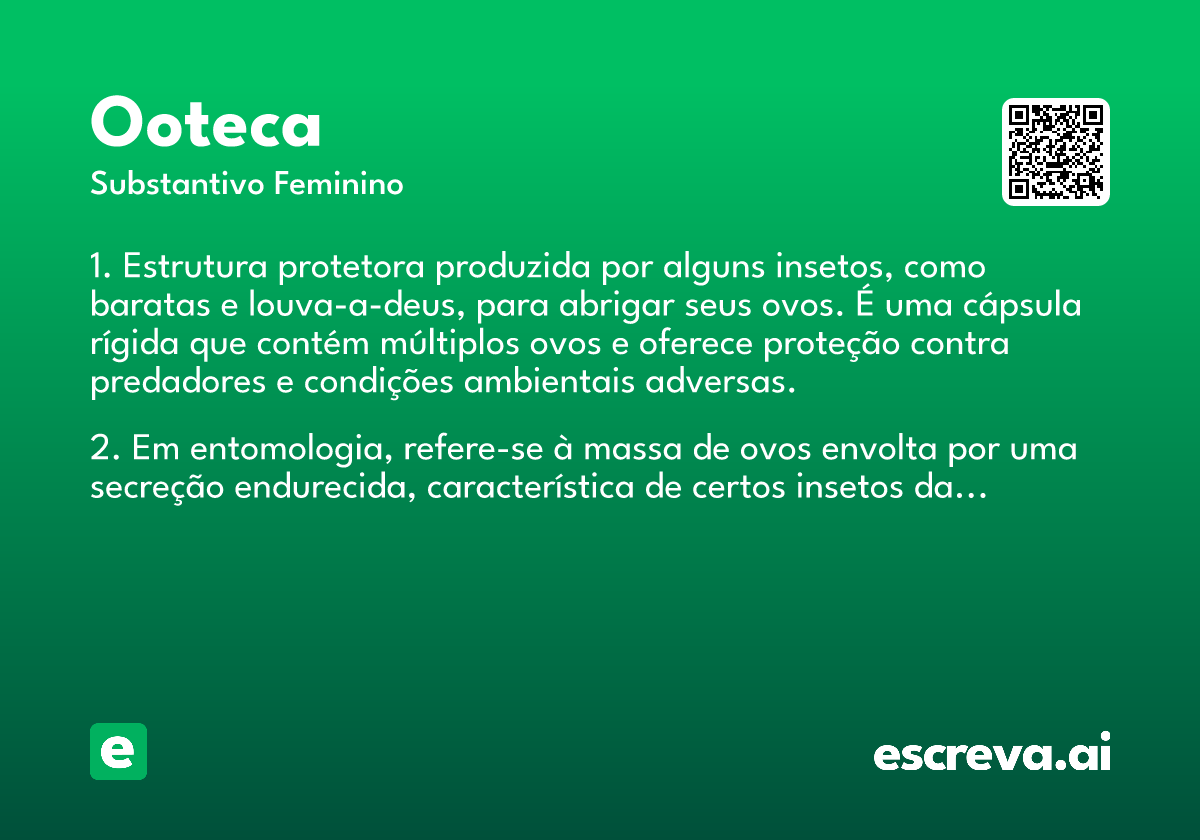 ooteca